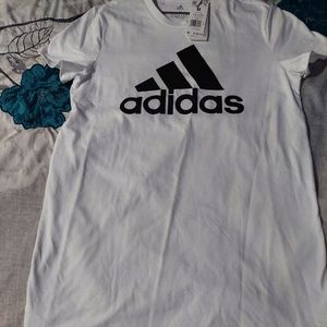 White Adidas T-shirt dress